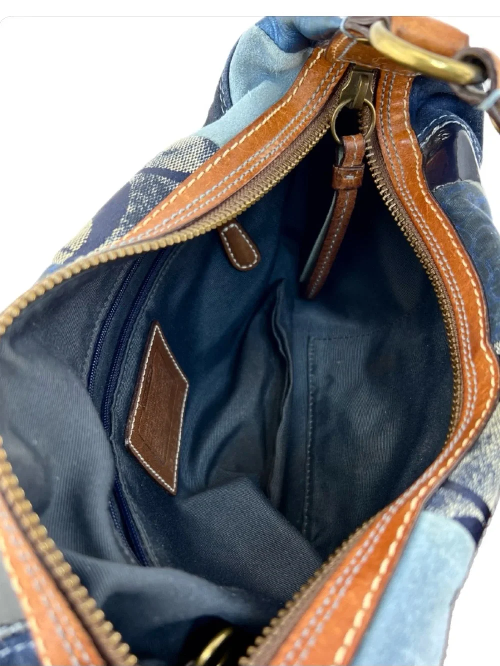 Coach patchwork shoulder